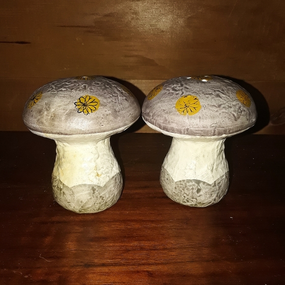 Other - Vintage Mushroom Salt and Pepper Shakers